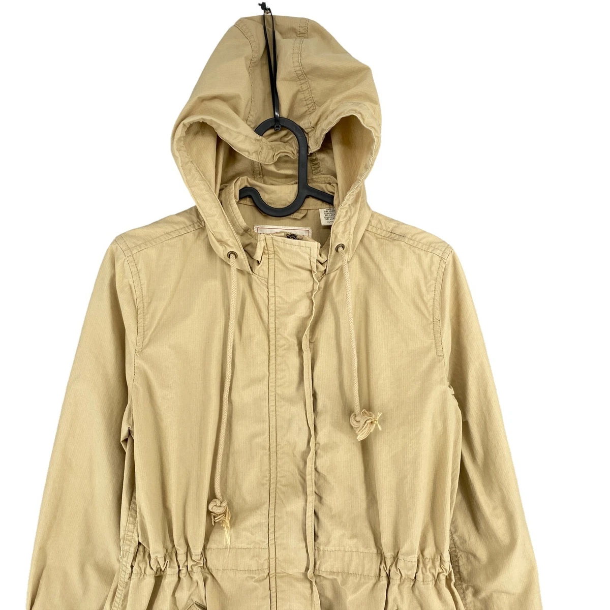 LEVI STRAUSS CO. Beige 100 Cotton Hooded Jacket Size XS eBay