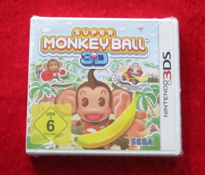 Super Monkey Ball 3D, Nintendo 3DS Spiel, Neu, deutsche Version