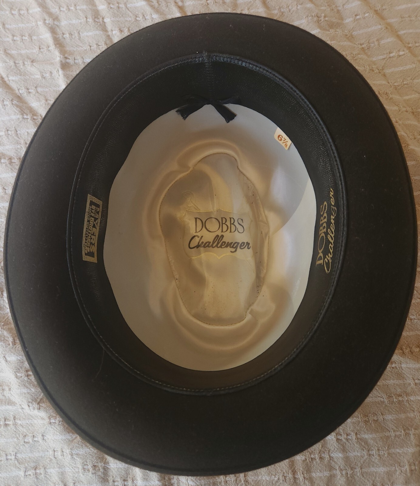 Mens Dobbs Challenger Hat Trilby Fedora Hat Dark Green Myers Brothers