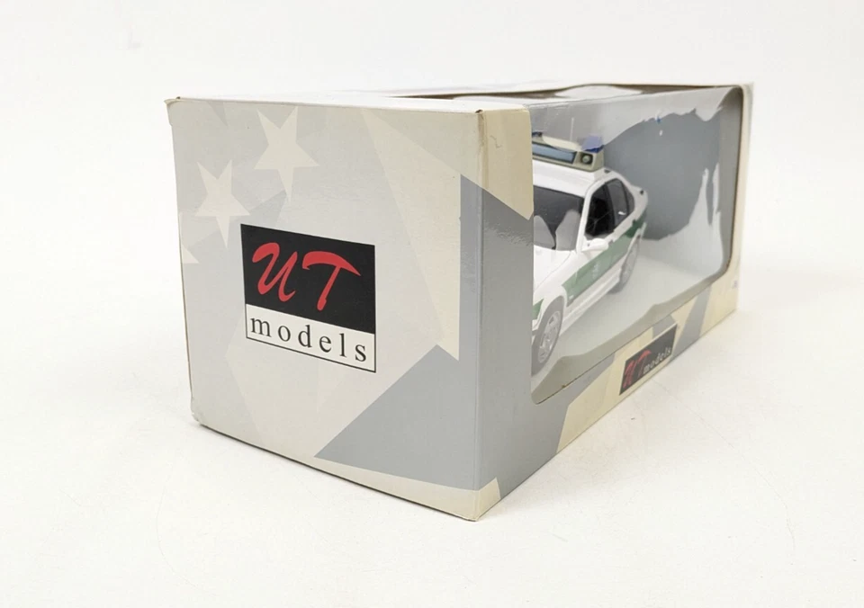UT Models 1999 BMW E36 M3 POLICE POLIZEI Car 1:18 Scale Diecast #20531 ~ NICE - Image 3 of 4