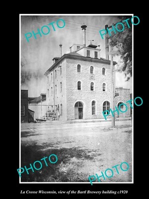 La Crosse Wisconsin The Bartl Brewery Co c1920 Large Historic Old Photo