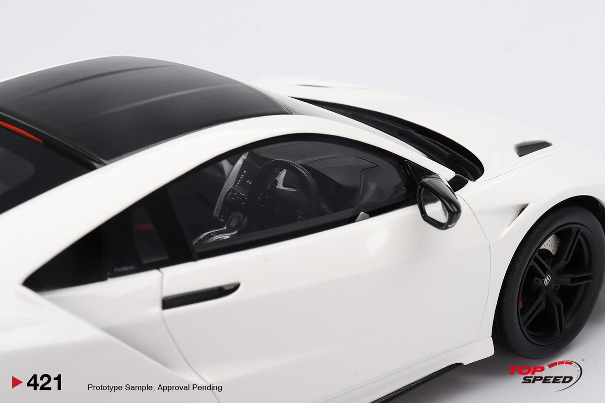 Honda NSX Type S 2022 130R White 1 18 TSM TS0421 for sale