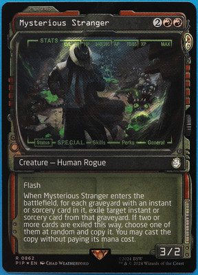 Mysterious Stranger (Showcase Surge 862) FOIL Fallout MINT (496636) ABUGames