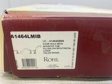 Rohl A1464LMIB Acqui Deck Mounted Roman Tub Filler
