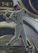 Mike Piazza 2022 Panini Select #MS10 New York Mets Moon Shots Holo