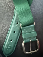 Adidas Green Baseball Belt Youth Adjustable Stretch Baseball Softball Size O/S