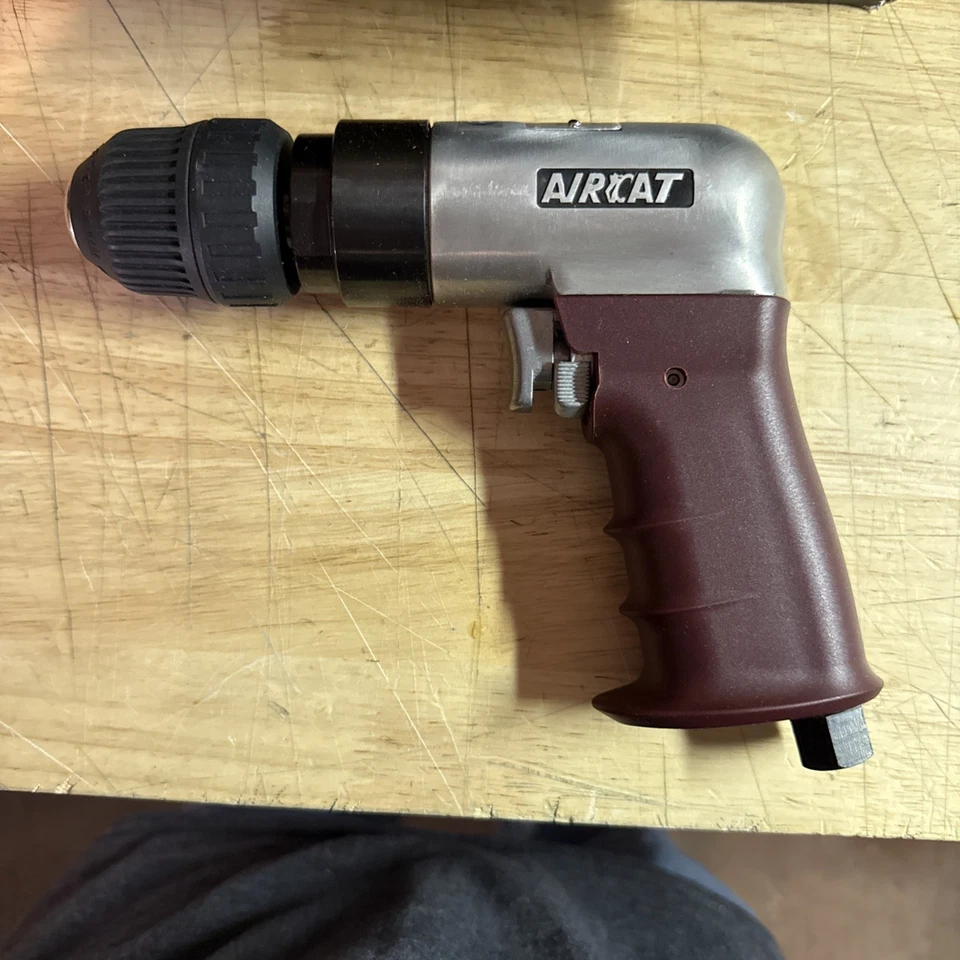 Taladro neumático reversible AIRCAT modelo ACD-4314ACR 3/8" NUEVA CAJA ABIERTA Foto 4 de 4