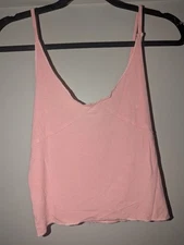 POL Pink Crop Top Tank Size Small. NWOT