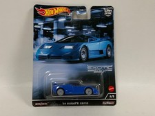 1/64 Hot wheels Bugatti EB110  from 1994 in Blue