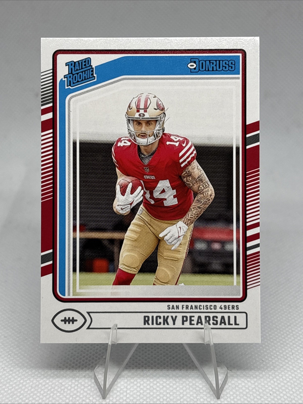 2024 Donruss Football Ricky Pearsall Base Rated Rookie #318