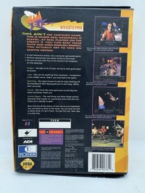 Slam City With Scottie Pippen Sega CD 32X Box and Disks Only (4 Discs)