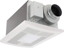 Panasonic WhisperWarm 50-80-110 CFM Ceiling Exhaust Fan LED Light Night Heater