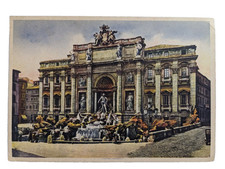 Trevi Fountain Rome Italy by Italian Artist Nicola Salvi Postcard 6x4