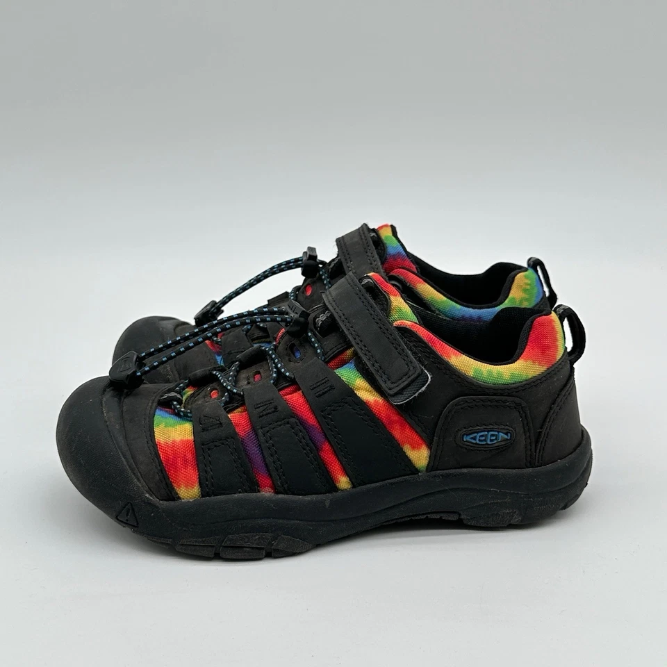 Туфли туристические Keen Newport 1025503 молодежные размер 3 большие детские черные галстук краситель банджи - Изображение 2 из 4