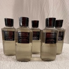  5 Bath  Body Works Men's Collection Graphite 3-in-1 Hair, Face  Body Wash