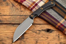 RMJ Tactical Coho Tungsten Cerakote Blade Finish w/ G-10 Handles and Sheath