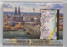 2019 Upper Deck Goodwin Champions World Traveler Map Relics Cologne Germany w5c