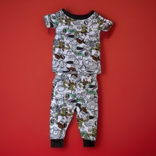 Disney Toy Story Buzz Woody Kids Pajama Set 12 Months