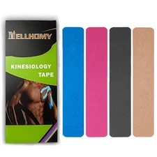 80 Strips Precut Kinesiology Tape Athletic Tape for Joints Support&Muscle Pain