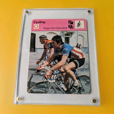 Cycling Card 1977 Roger De Vlaeminck Eeklo Gipsy Belgium