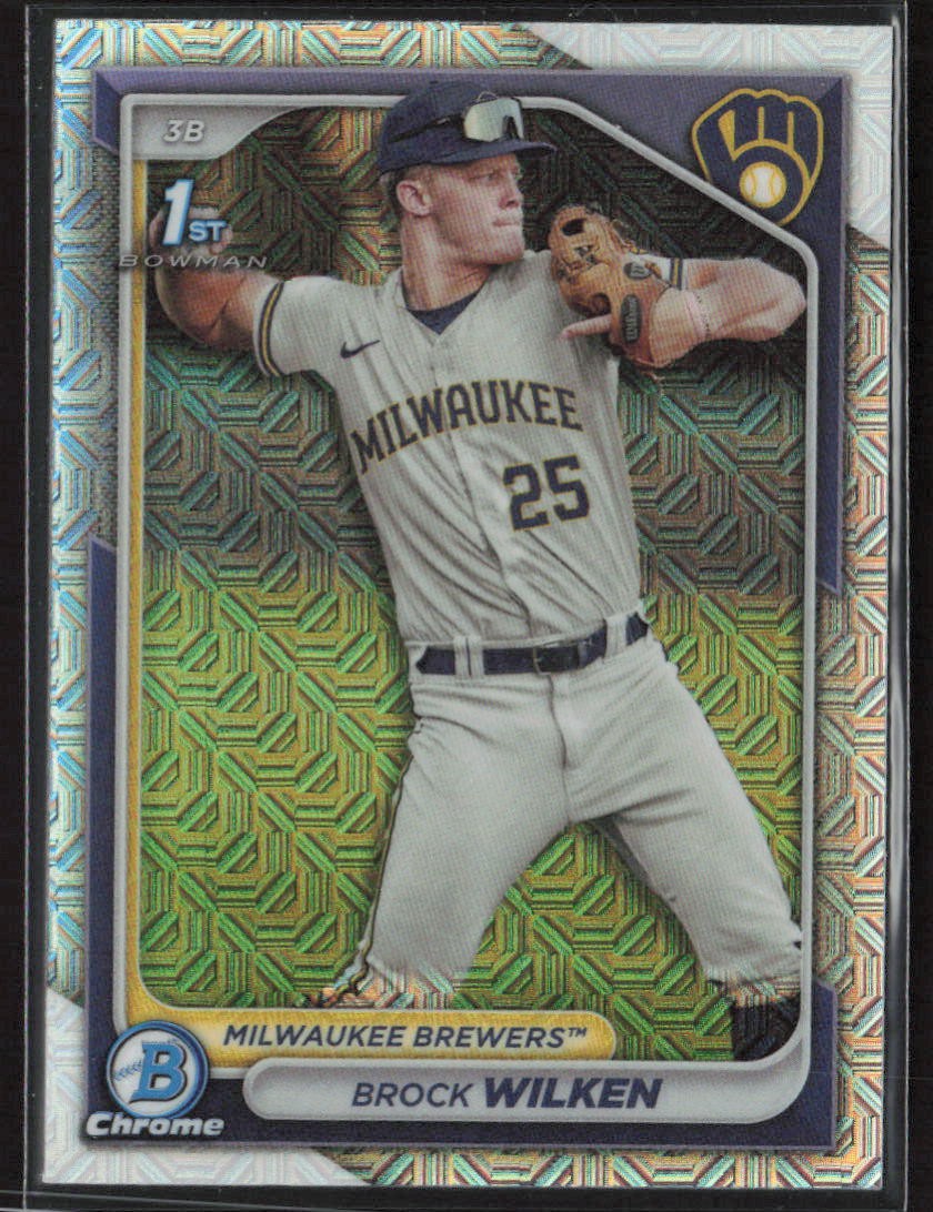 2024 Bowman #BCP-86 Brock Wilken Chrome Prospects Mojo Refractors
