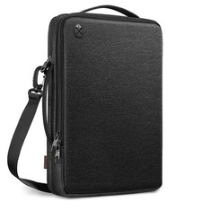 15.6-inch Laptop Shoulder Bag, Protective Computer Carrying Case Compatible w...