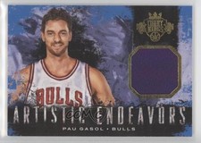 2014 Panini Court Kings Artistic Endeavors Jerseys 271/299 Pau Gasol #10 HOF 1yj