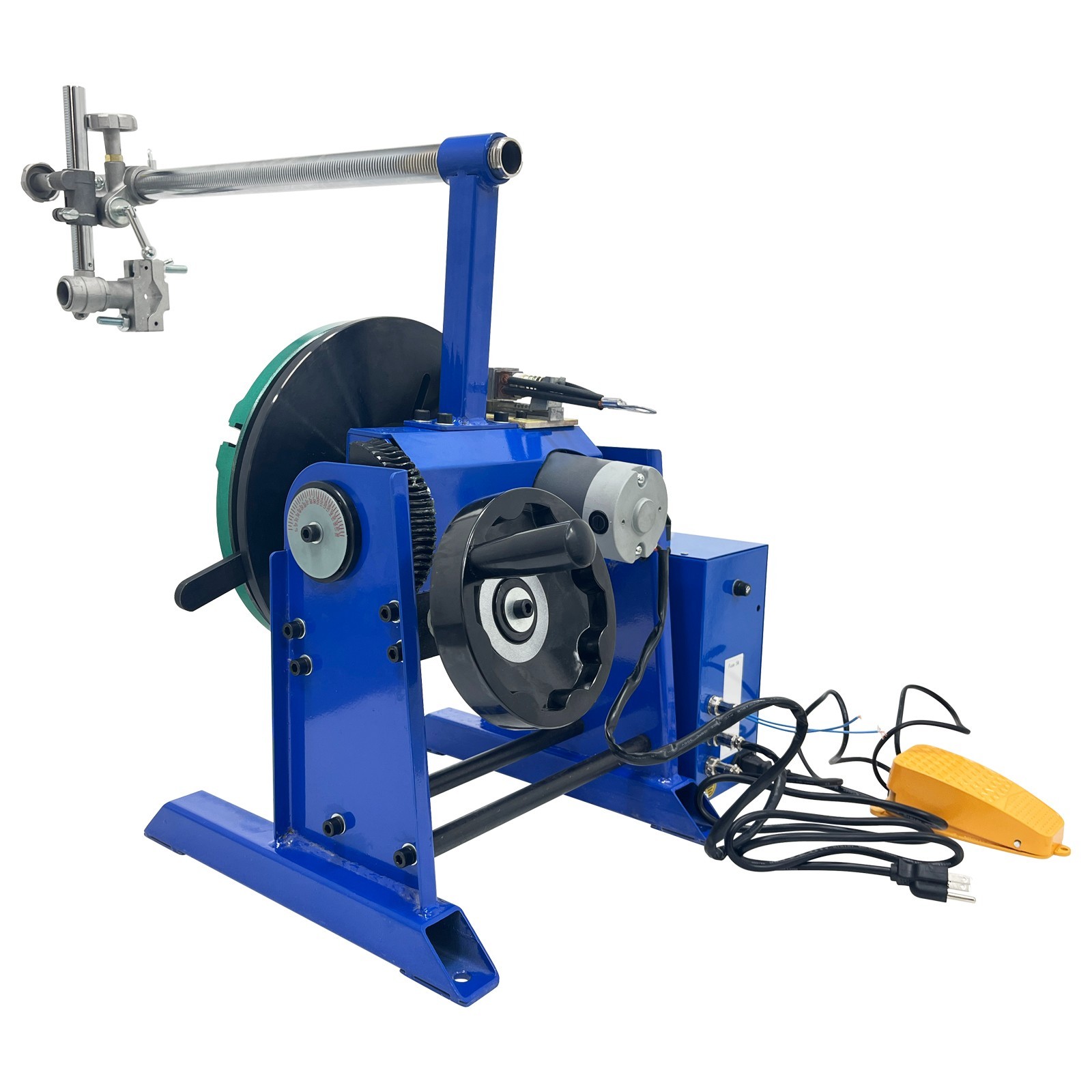 110V 30KG Welding Rotary Turntable Timer Rotary Welding Positioner 0-90 degrees