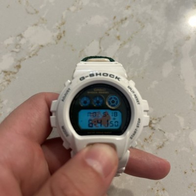 RARE Casio G-SHOCK 1289 Men's RASTAFARIAN White JAMAICA DW-6900R-7 Limited Watch