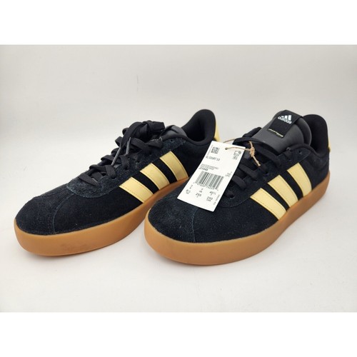 Adidas VL Court 3.0 Shoes Core Black / Almost Yellow / Cloud White