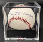 Willie Mays HOF Giants Signed " Say Hey " OML Baseball PSA/DNA 10 AUTO LOA