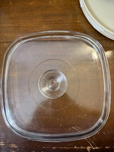 Pyrex A12C Glass Dome Lid Replacement 10.5x10.5 Inches TOW #2