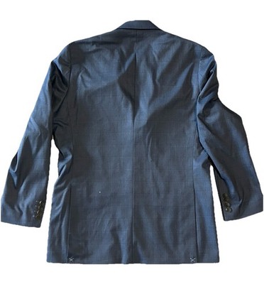 J.M. Hagger Sports Coat Premium Stretch Suit Jacek Tailored Fit Blue