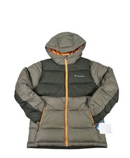 Columbia Pike Lake II Green Orange Insulated Omni Heat Jacket Youth Sizes M