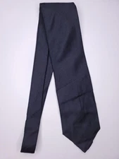 Strawbridge & Clothier Mens Formal Necktie 58"Lx3.75"W Black Neck Tie