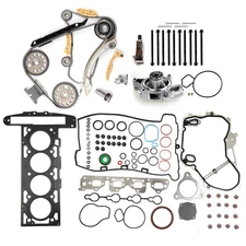 Full Gasket Set&Engine Timing Chain w/ Balance Shaft Kit For Pontiac 2.2L 07 08