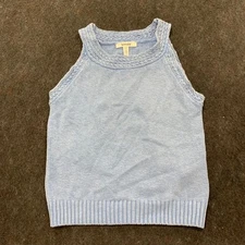 SPLENDID Talula Sweater Tank Top Women's Size XS Steel Blue