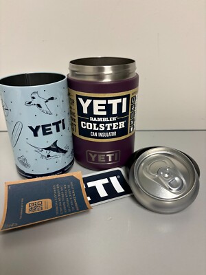 Nordic Purple YETI® 12oz Can Colster® Authentic Brand New Retired Color