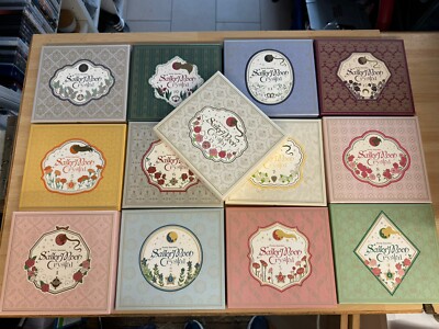 13 Staffeln Nr. 1-13 Sailor Moon Crystal Sammelschuber Blu Ray MEGA selten