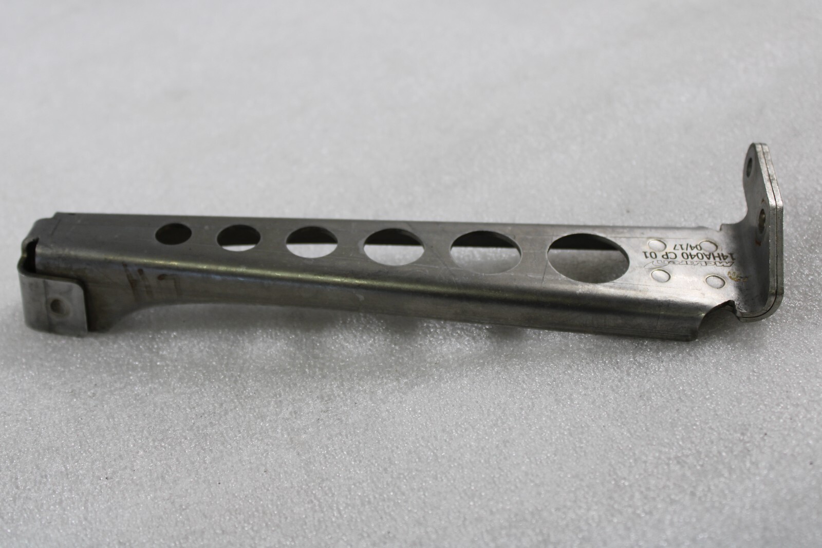 McLaren 720S, Muffler/Transmission Bracket, Used, P/N 14HA040CP