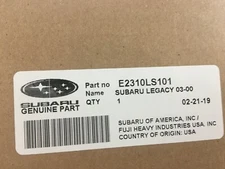 2000-2004 Subaru Hood Deflector Bug Shield Legacy Outback NEW E2310LS101 Genuine