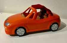 Calico Critters Convertible car orange