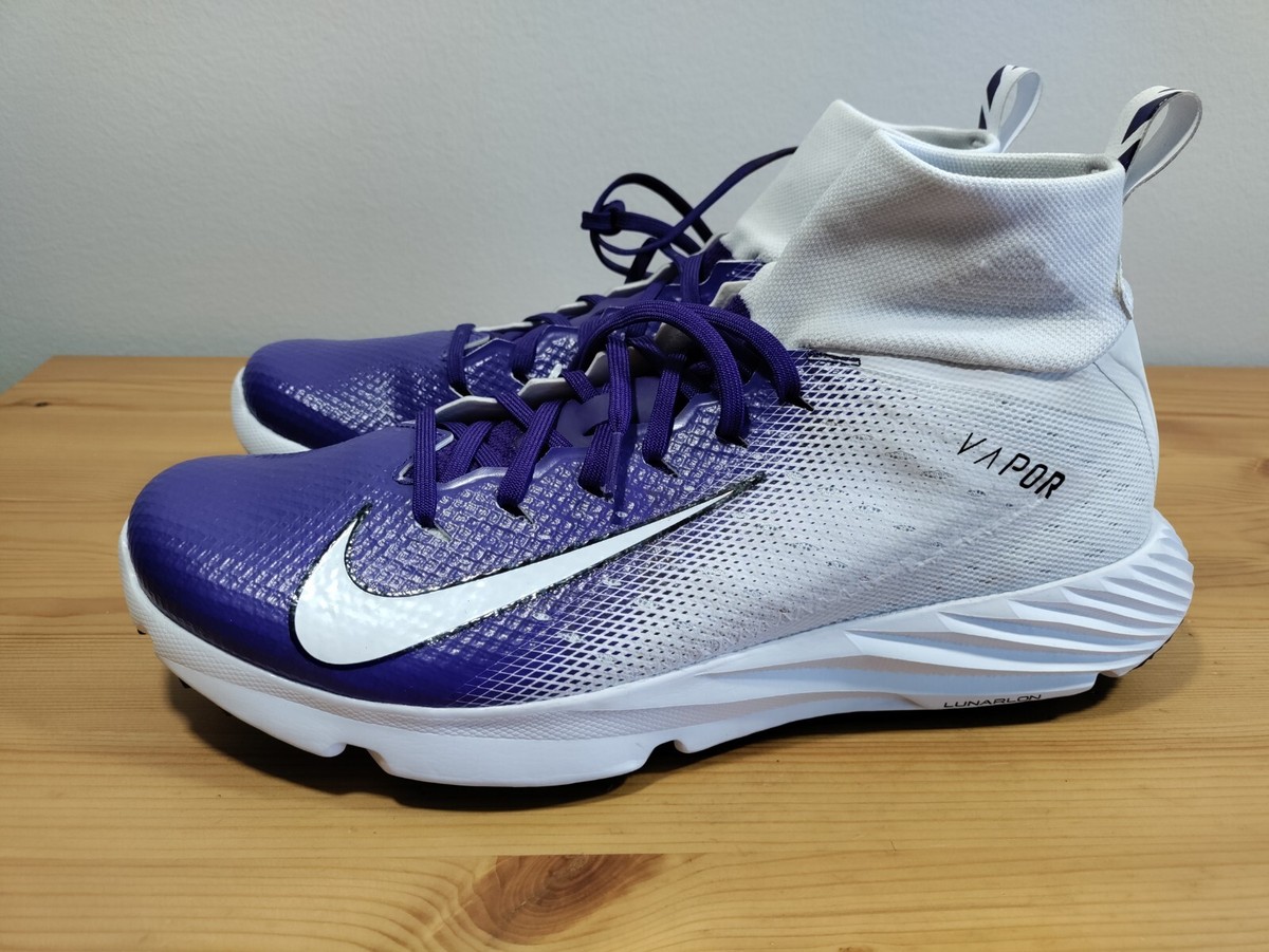 Nike Vapor Untouchable Speed Turf Shoes Purple AO8744-106 Men Size 11 NFL  RARE