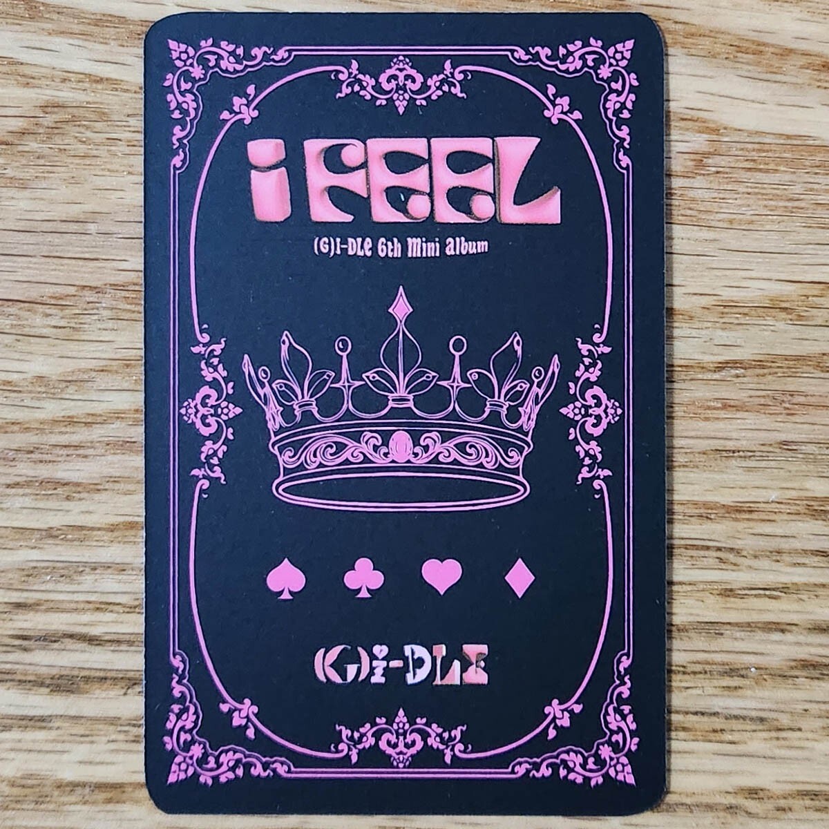 Shuhua Official Photocard (G)I-dle 6th Mini Album I Feel