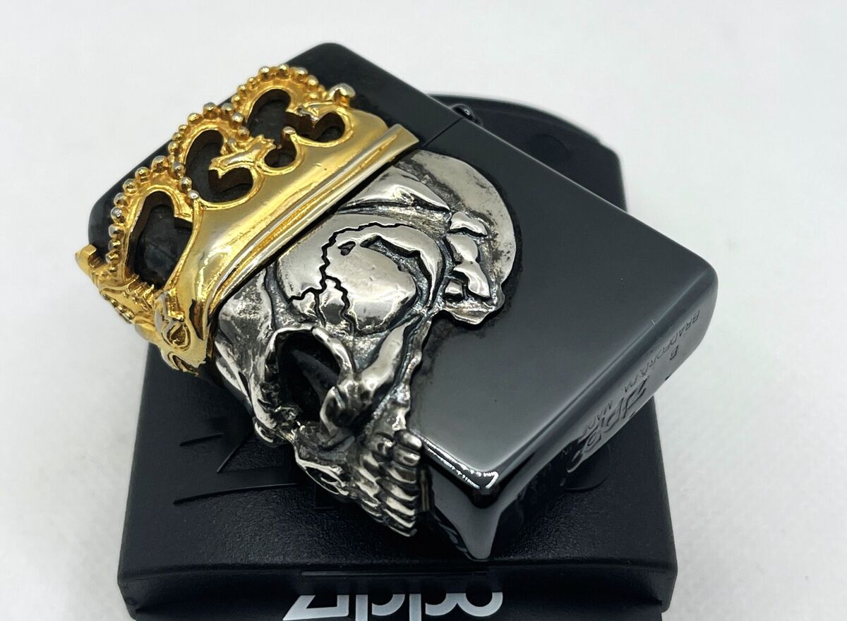 超レア！kingビール・バド怪人BAD.MANキャラクターzippo 楽天市場】ZIPPO ビューティビースト スカルキング BBZ-スカル