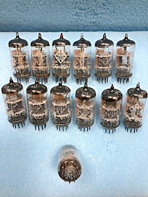 Telefunken ECC801S/E81CC/ECC81/12AT7 Diamond Logo NOS NIB Rare