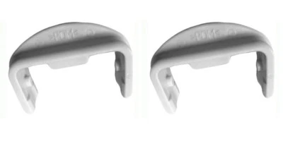 LOT de 2 BEKO 1887460200 arret glissiere embout avant rail lave vaisselle DFN100