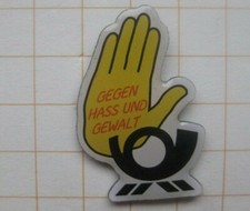 DEUTSCHE POST GEGEN HASS UND GEWALT / GEWERKSCHAFT ............. Post-Pin (Bo12)