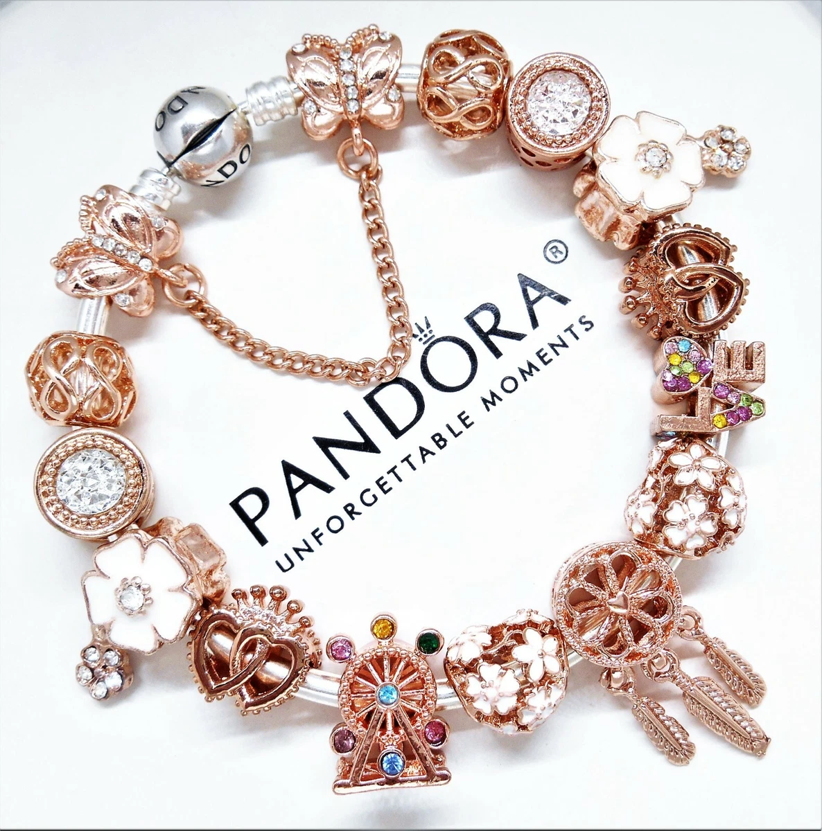 How to clean clearance pandora rose gold bracelet