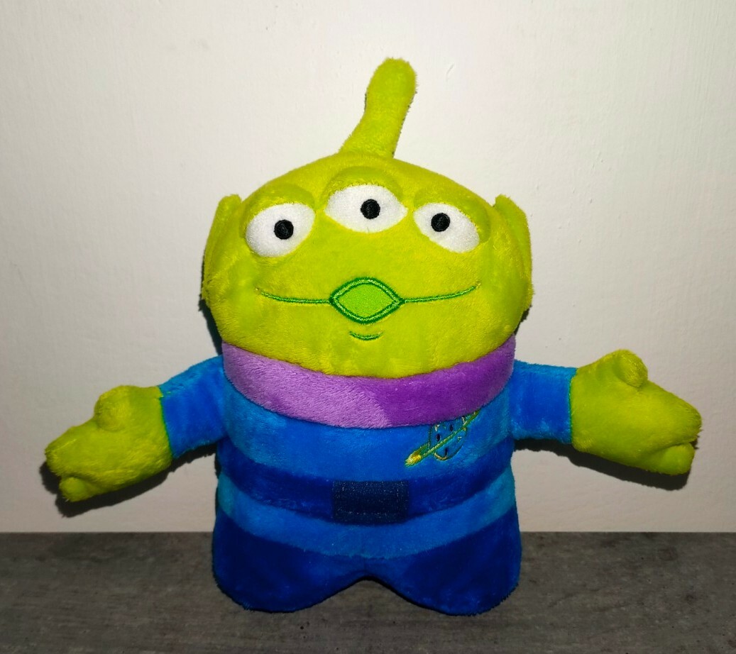 Peluche Alien Juguete Story 15 CM Muñeco de Nieve Texto Original En Alien Plush